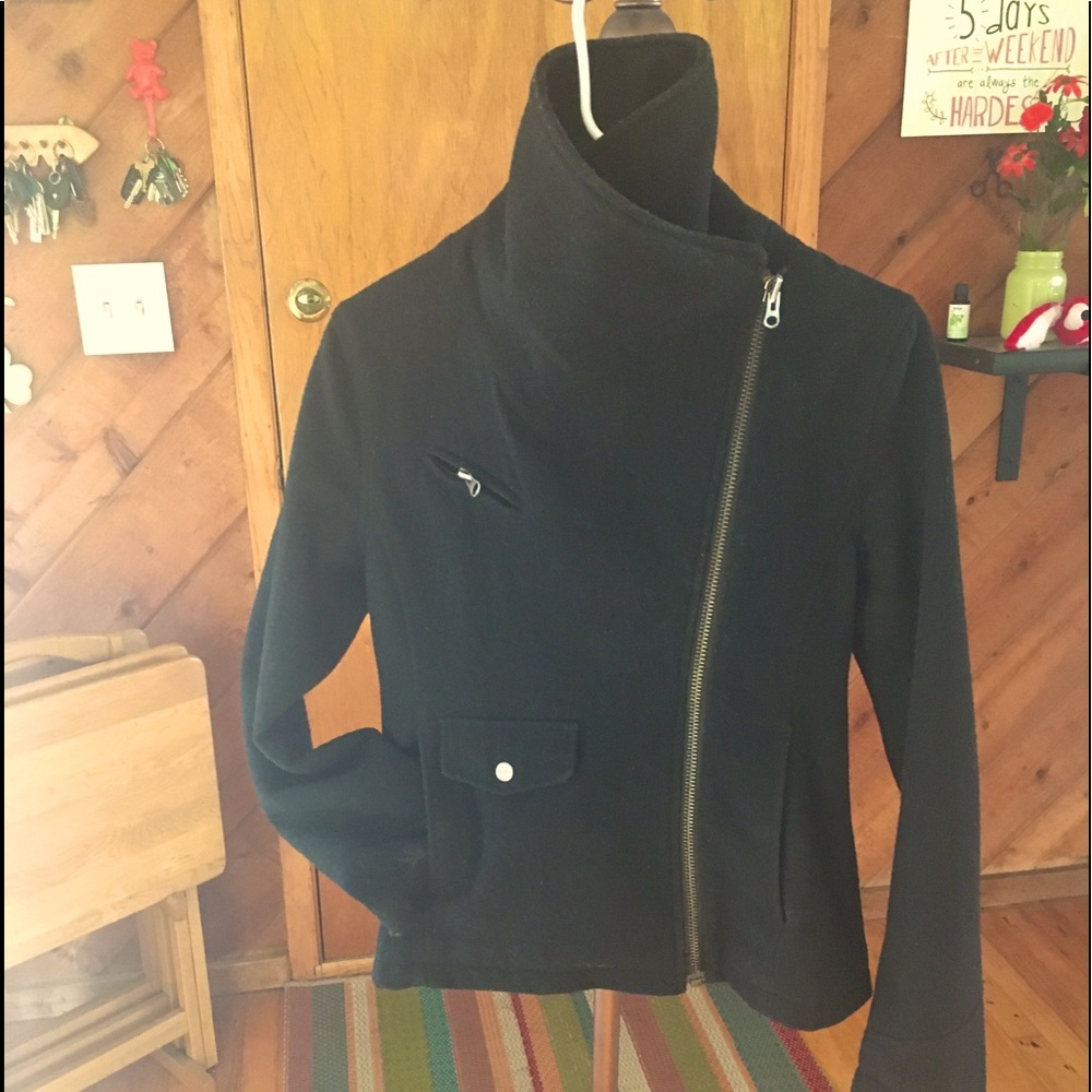 Spiewak wool coat, with pocket details